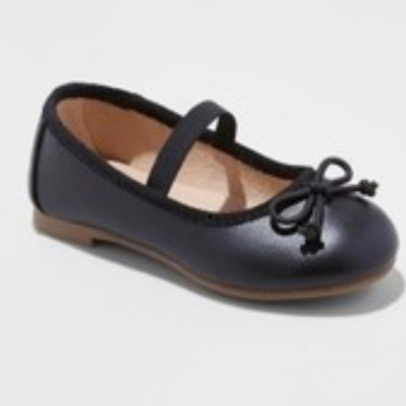 Cat & Jack Other - Cat & Jack toddlers ballet flats black/ Becca. NWT